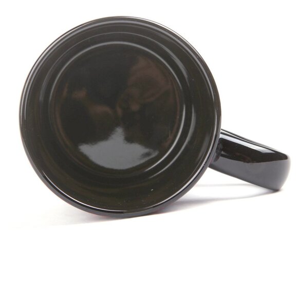 Disney Minnie Mouse Ceramic Mug Face Head Polka Dot Bow Black Red White NEW - Picture 3 of 3